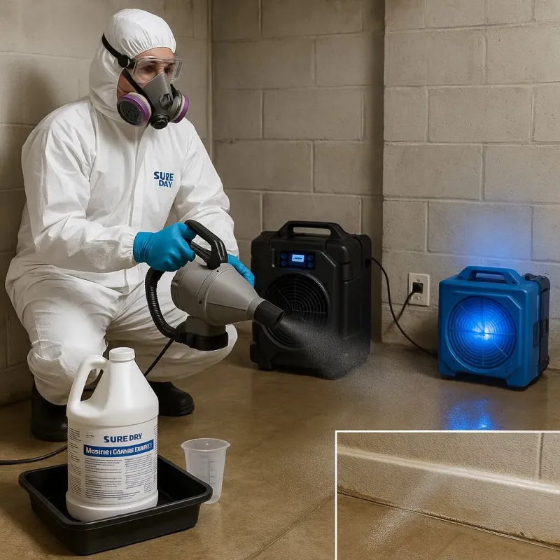 Sanitization and Odor Removal process in Oswego, NY