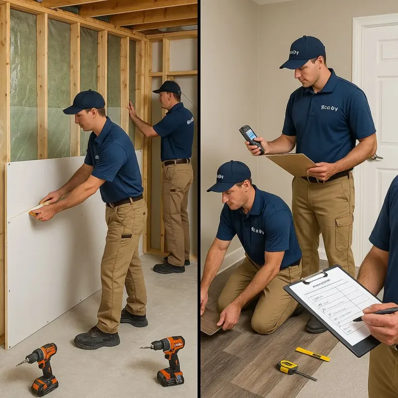 Repairs and Reconstruction process in Oswego, NY